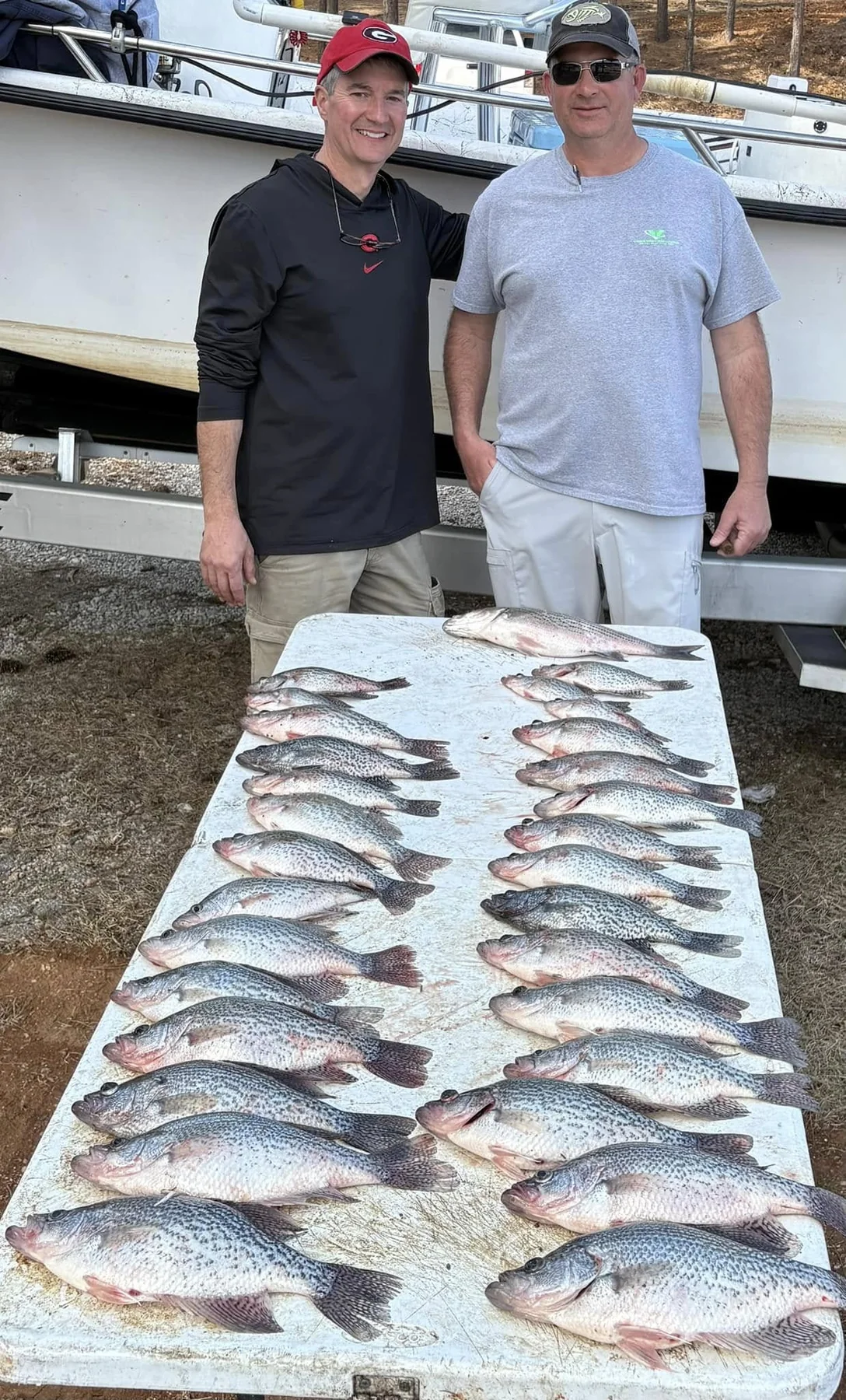 Crappie fishing report on Clarks Hill Lake