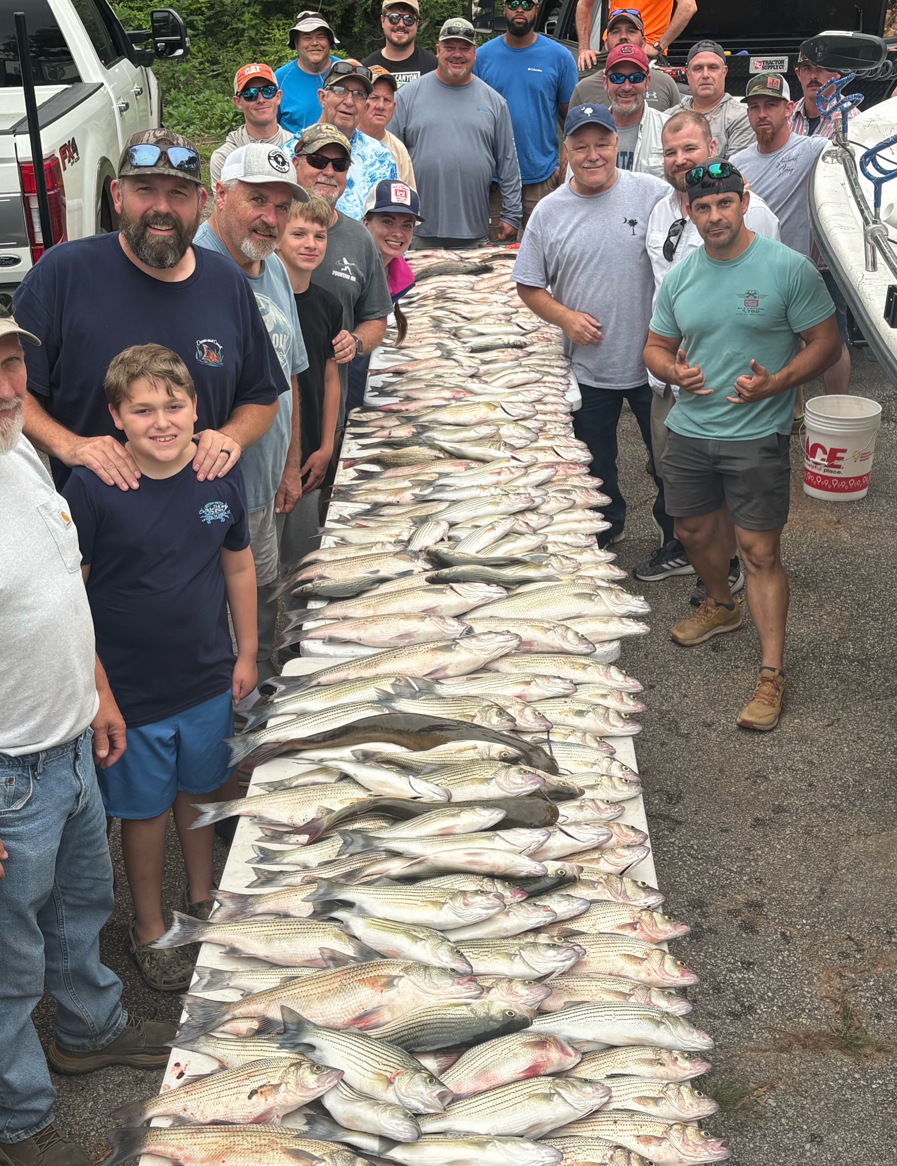 Reel N Time anglers together on Clarks Hill Lake