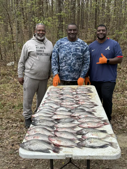 Crappie fishing report on Clarks Hill Lake