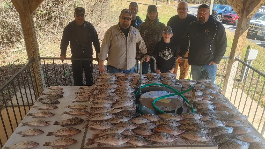 Crappie fishing report on Clarks Hill Lake